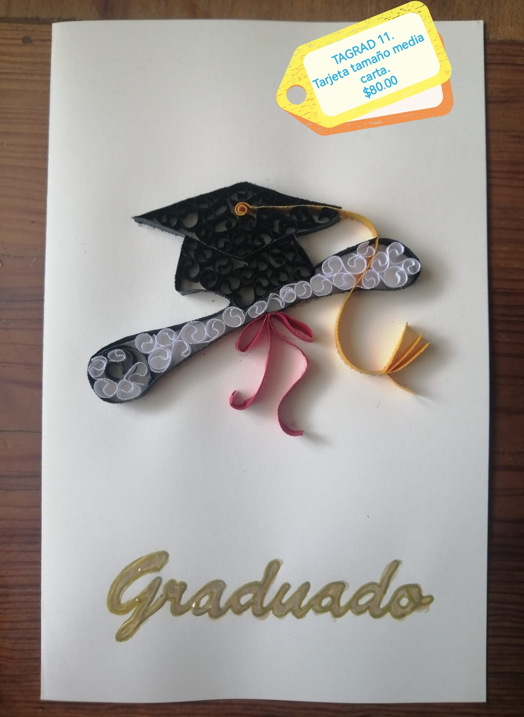 Tarjeta de graduación